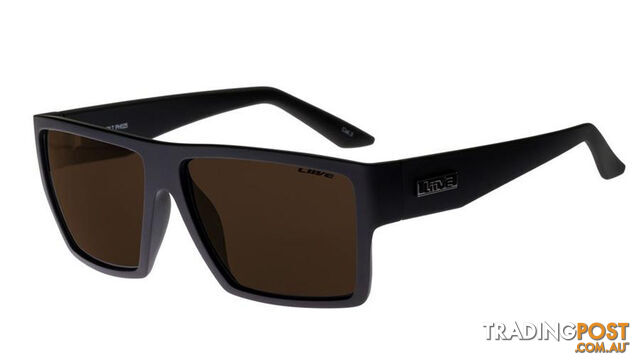 Liive Vision Volt Polarised Sunglasses - Matte Black - L0561C