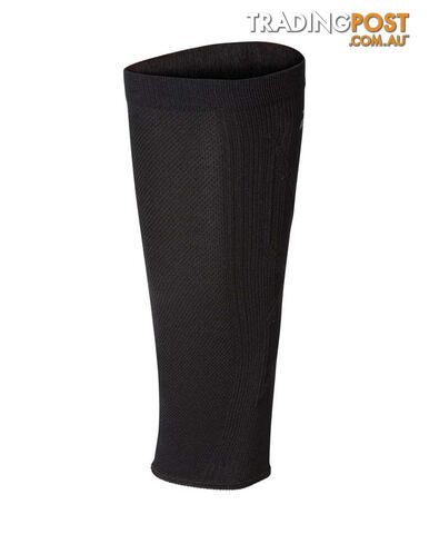 2XU X Compression Unisex Calf Sleeves - Black/Black - L - UA5458b-BLK-BLK-L