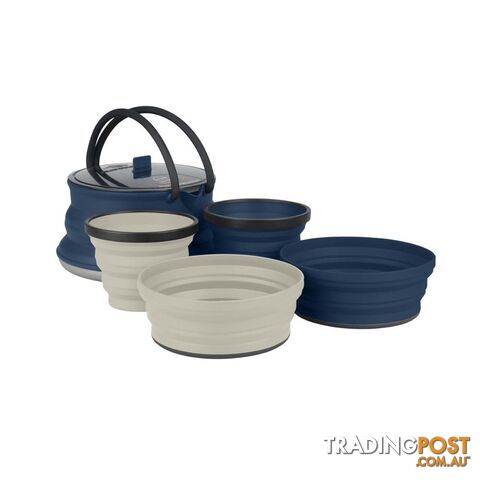 Sea To Summit X-Set 12 Kettle, Mug & Bowl Set - AXSET12