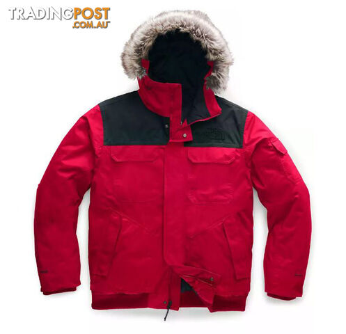 The North Face Gotham III Mens Waterproof Insulated Jacket - TNF Red/TNF Black - S - NF0A33RGN9D-R0S