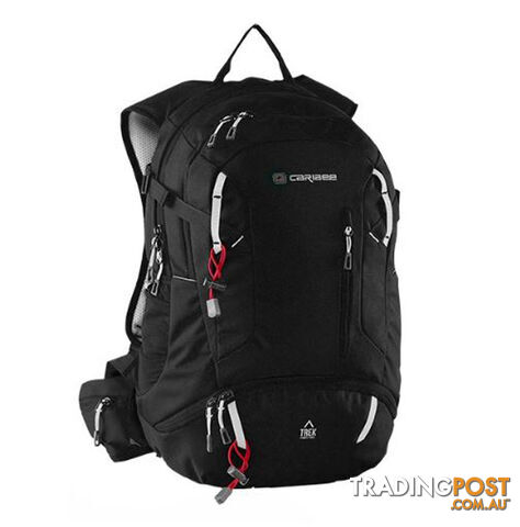 Caribee Trek 32 Backpack - Black - 6061-Black