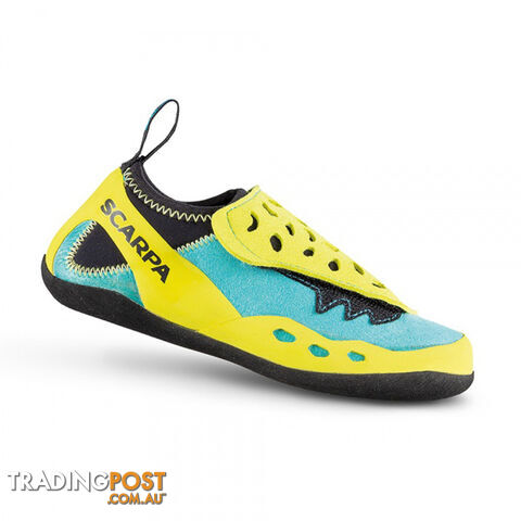 Scarpa Piki Junior Kids Climbing Shoes - Maldive-Yellow - US11.5K /29EU -...