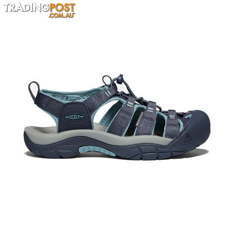 Keen Newport H2 Womens Hiking Sandals - Navy Smoke Blue - US 7 - 1022800-7
