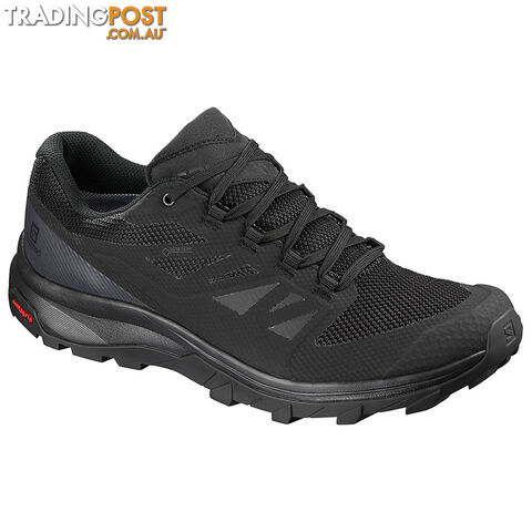 Salomon Outline GTX Mens Hiking Shoes - Black/Phantom/Magnet - US 10.5 -...