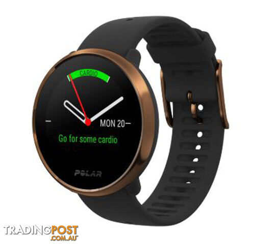 Polar Ignite Fitness GPS Watch - Black/Copper - M/L - 90079362
