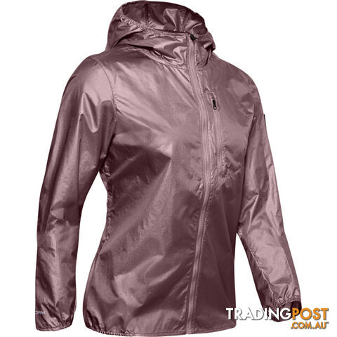 Under Armour OD Impasse Wind Womens Running Jacket - Pink - SM - 1350955-662-SM