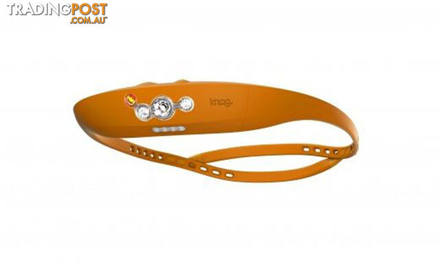 Knog Bandicoot Silicone Lightweight Headlamp - Orange - 12234