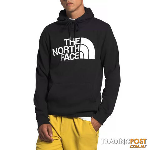 The North Face Half Dome Pullover Mens Fleece Hoodie - TNF Black - S -...