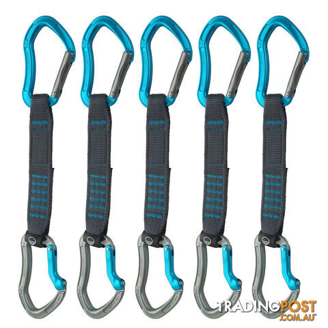 Wild Country Proton Sport Draw 5 Pack - Gunmetal/Teal - WCPROTONQD-p