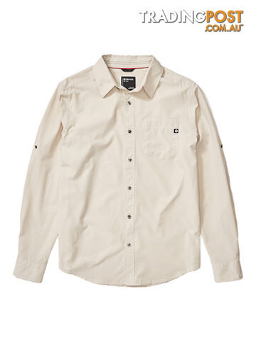 Marmot Aerobora LS Mens Lightweight Shirt - Moonbeam - S - 421107384S