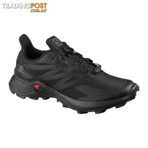 Salomon Supercross Blast Womens Trail Running Shoes - Black/Black - 8.5US -...