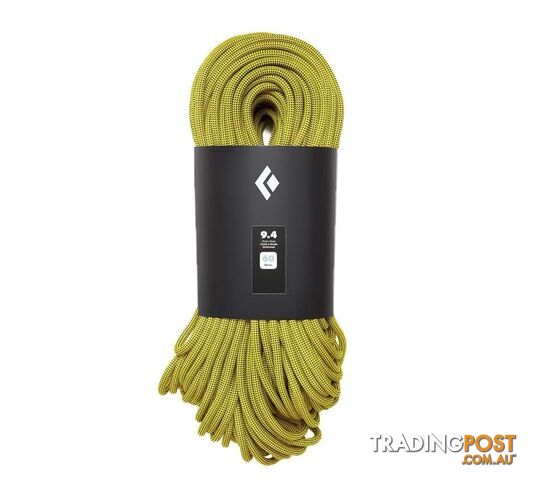 Black Diamond 9.4MM Climbing Rope 60M - Gold - BD323021GOLD0601