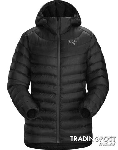 Arc'teryx Cerium LT Womens Down Insulated Hoody - Black - XL - L07288000-XL
