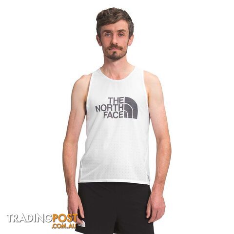 The North Face Flight Weightless Mens Running Singlet - TNF White - R0S -...