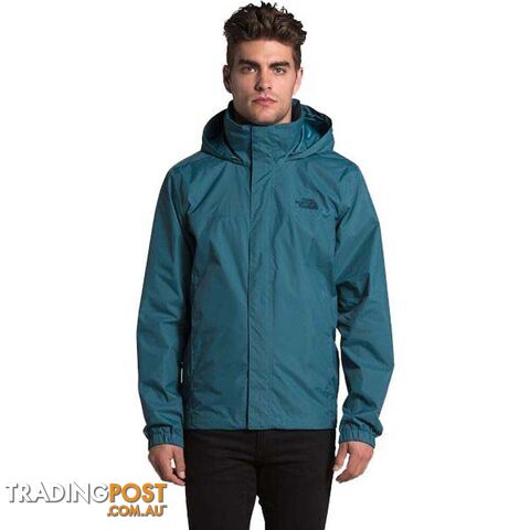 The North Face Resolve 2 Mens Waterproof Jacket - Mallard Blue - XL -...