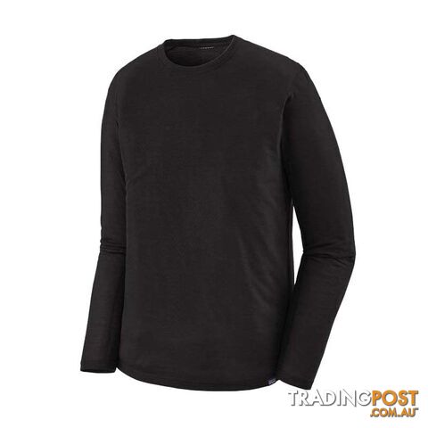 Patagonia Capilene Cool Trail Mens Long Sleeve Performance T-Shirt - Black - S -...