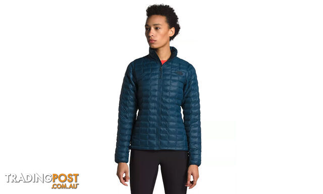 The North Face Thermoball Eco Womens Insulated Jacket - Blue Wing Teal Matte - S - NF0A3Y3Q3SQ-R0S