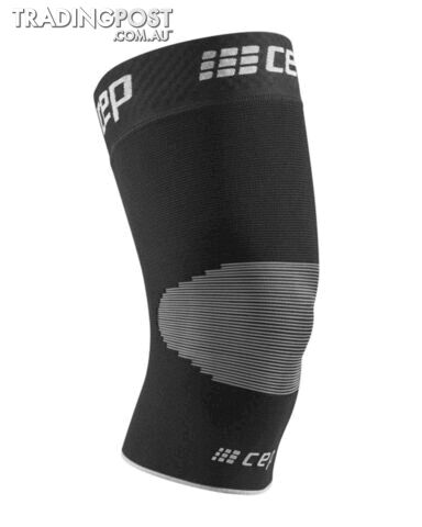 CEP Ortho Unisex Compression Knee Sleeve - Black/Grey - V - WO11V65