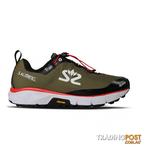 Salming Trail Hydro Womens Trail Running Shoes - Beige/Black - 1289086-2001