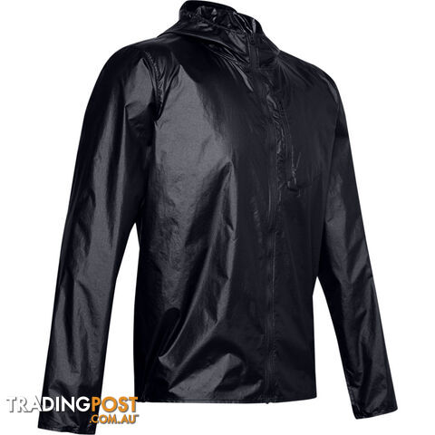Under Armour OD Impasse Wind Mens Running Jacket - Black - XL - 1350943-001-XL