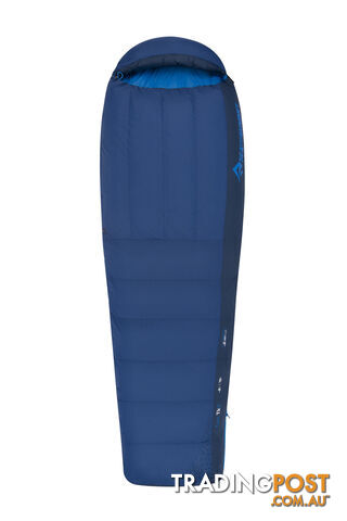 Sea to Summit Trek 2 TkII Down Sleeping Bag - Regular Wide - Blue - ATK2-RW