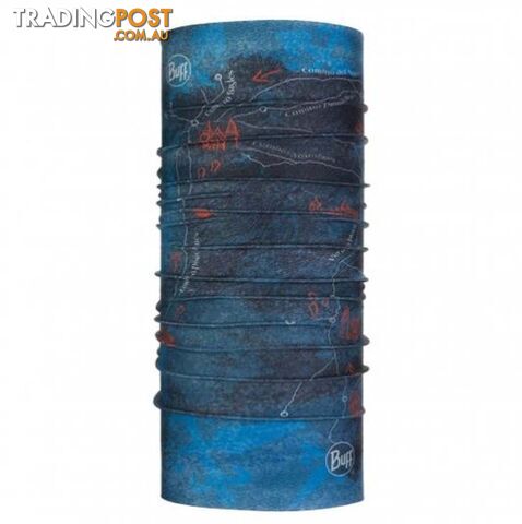 Buff Coolnet UV+ Multifunctional Tubular Neck Warmer - Peninsula Denim -...
