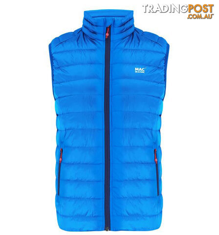 Mac In A Sac Alpine Mens Down Vest - Royal - XL - MAC-VEST-ROYAL-XL
