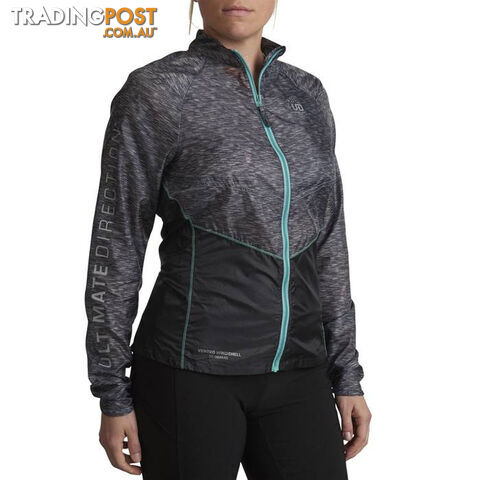 Ultimate Direction Ventro Windshell Womens Running Jacket - Heather Grey - Small...