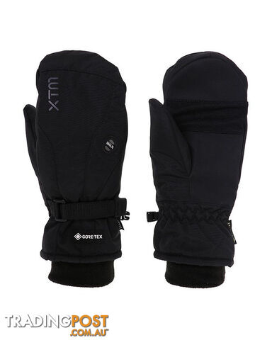 XTM Whistler Adult Unisex Waterproof Snow Mitt Gloves - Black - Xl -...