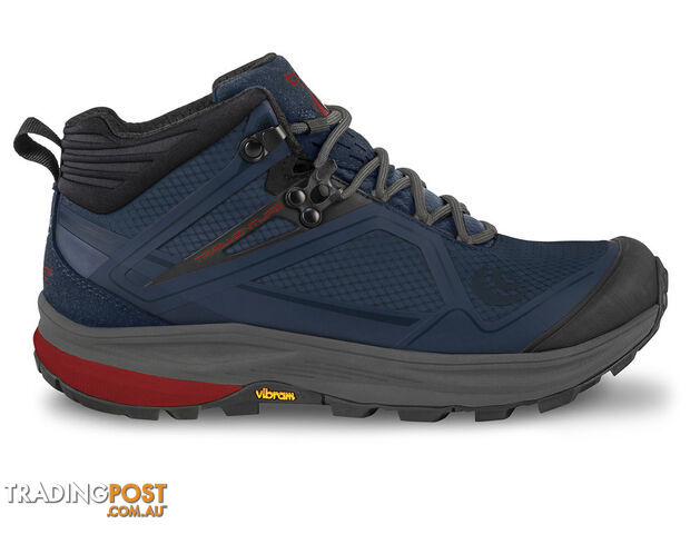 Topo Athletic Trailventure Mens Hiking Boots - Navy/Red - US10.5 -...