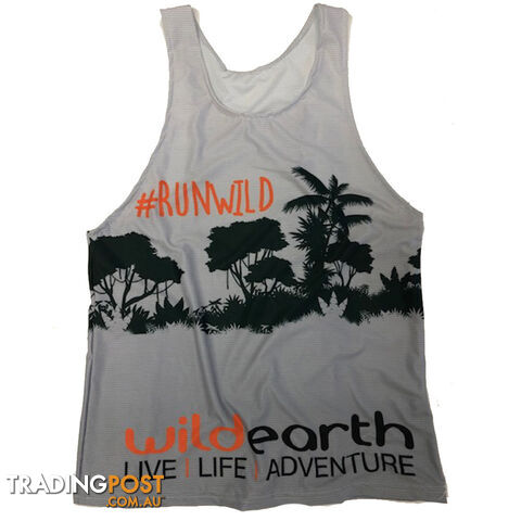 Wild Earth Mens Race Tech Singlet - WERACESING
