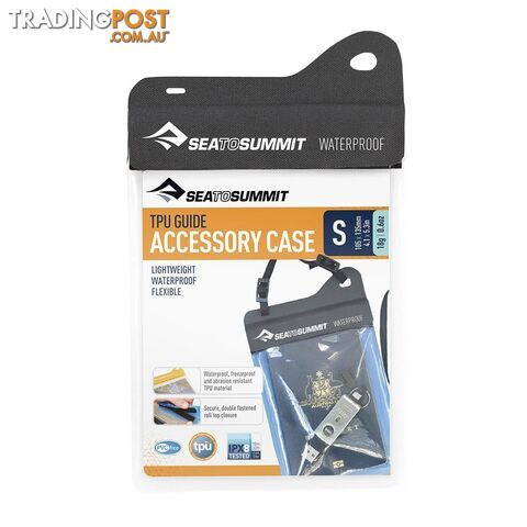 Sea To Summit TPU Guide Waterproof Accessory Case - Black - S - AACTPUSBK