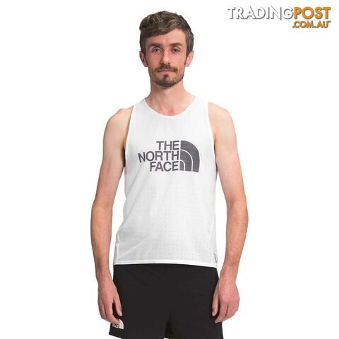 The North Face Flight Weightless Mens Running Singlet - TNF White - W0L -...