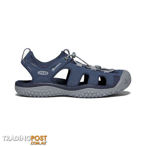 Keen Solr Mens Hiking Sandals - Navy Steel Grey - US 8H - 1022431-8H