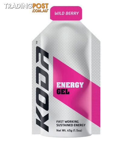 Koda Energy Gels Wild Berry - GELS-WILDBERRY