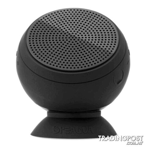 Speaqua Barnacle Vibe Waterproof Bluetooth Speaker - Manta Ray Black - BV1001