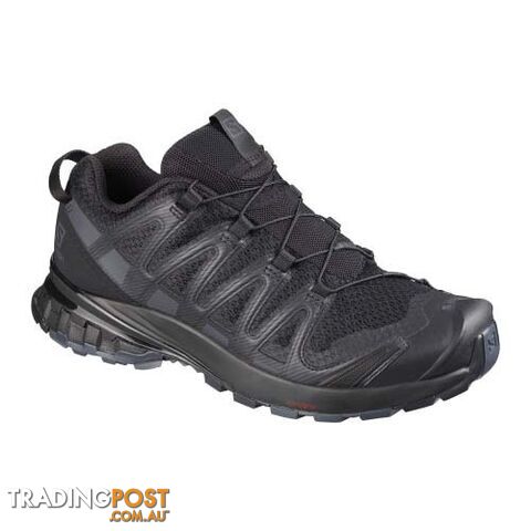 Salomon XA Pro 3D V8 Womens Hiking Shoes - Black/Phantom/Ebony - 9US -...