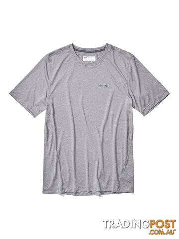 Marmot Conveyor SS Mens Lightweight T-Shirt - Steel Onyx Heather - S -...