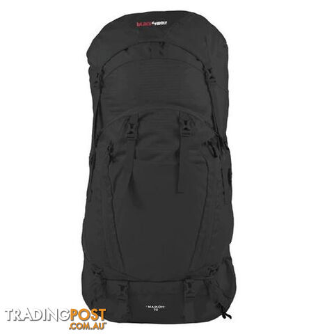 Black Wolf Maikoh 70 Trekking Backpack - Jet Black - W0025