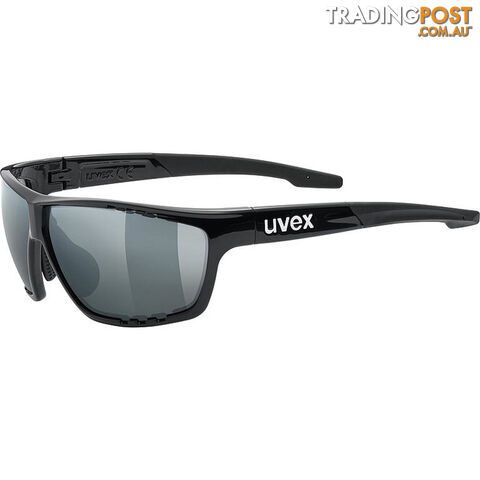Uvex Sportstyle 706 Sports Sunglasses - Black - S5320062216