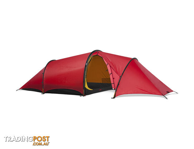 Hilleberg Anjan 2 GT - Light Weight 2 Person Mountain Hiking Tent - Red - 17312