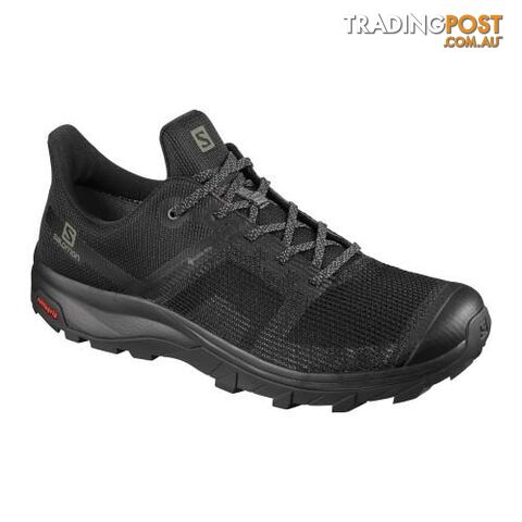 Salomon Outline Prism GTX Mens Hiking Shoes - Black/Black/Castor Grayor Gray -...