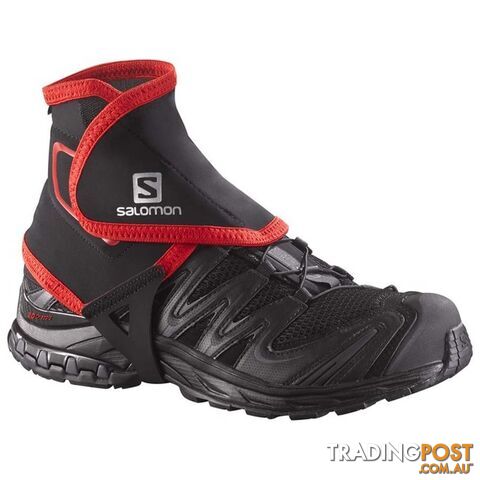 Salomon Trail Gaiters High - Black - L - 380021-L