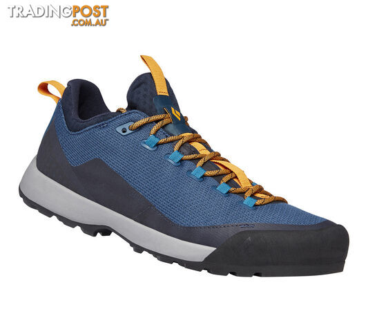 Black Diamond Mission LT Mens Approach Shoes - Eclipse/Blue Amber - 9.5 -...