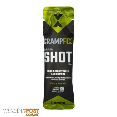 CrampFix Quickfix Cramp Relief Shot - 20ml - Lemon - CFXSLEM