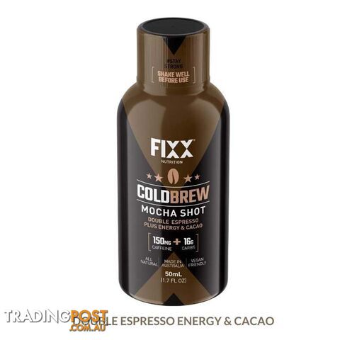 Fixx Nutrition Cold Brew Mocha Shot - 50ml - FXCBMOCHA