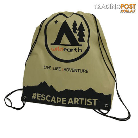 Escape Artist Eco Drawstring Backpack - Cream - WEECOBAG-CREAM