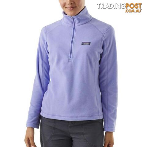 Patagonia Micro D 1/4 Zip Fleece Womens Jacket - Black - L - 26278-BLK-L - photo 2 of 2