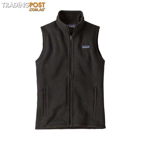 Patagonia Better Sweater Womens Fleece Vest - Black - XS - 25887-BLK-XS