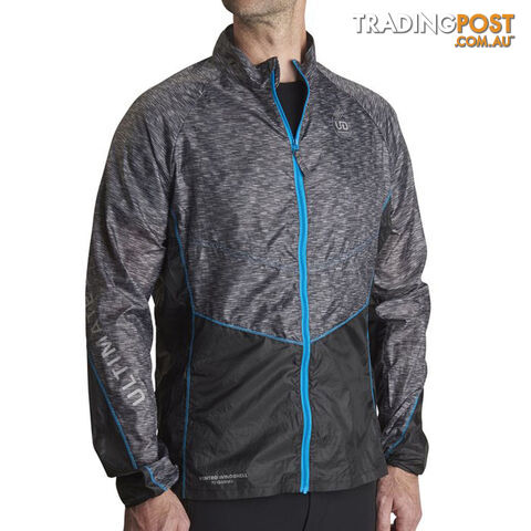 Ultimate Direction Ventro Windshell Mens Running Jacket - Heather Grey -...